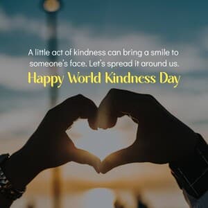 World Kindness Day post