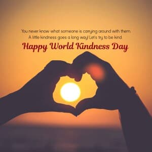 World Kindness Day banner