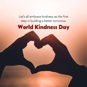 World Kindness Day poster