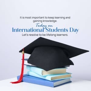 International Students Day Instagram Post