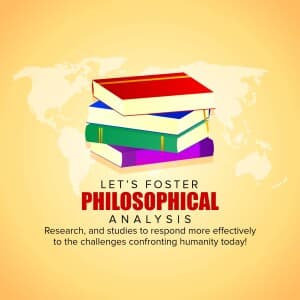 World Philosophy Day flyer