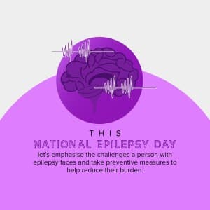 National Epilepsy Day graphic