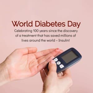 World Diabetes Day poster