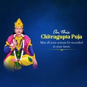 Chitragupta Puja flyer