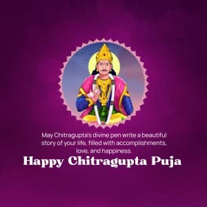 Chitragupta Puja event poster