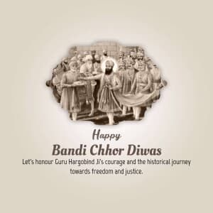 Bandi Chhor Diwas flyer