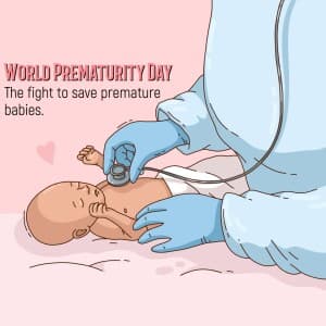 World Prematurity Day flyer
