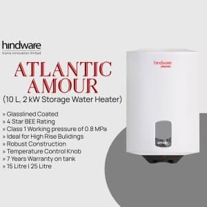 Hindware business flyer