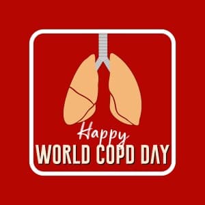 World COPD day flyer
