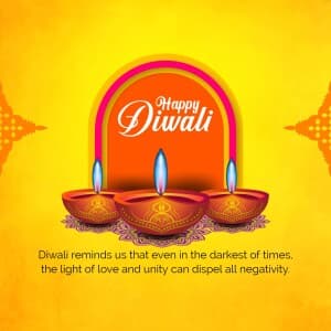 Importance of Diwali Social Media post