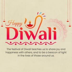 Importance of Diwali facebook banner