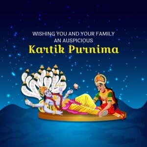 Kartik Purnima illustration