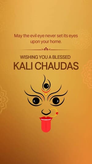 Kali Chaudas Insta Story poster