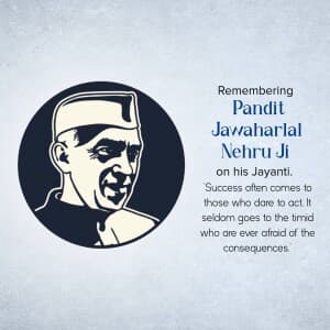 Jawaharlal Nehru Jayanti post