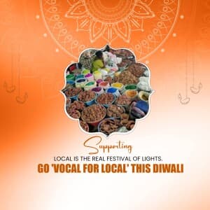 Vocal For Local Diwali poster