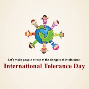 International Day for Tolerance flyer