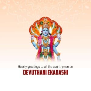 Devutthana Ekadashi illustration