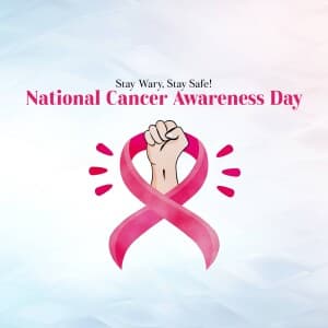 National Cancer Awareness Day post
