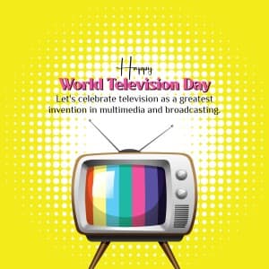 World Television Day event advertisement