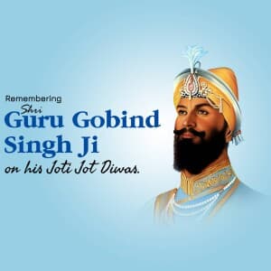 Guru Gobind Singh Punyatithi post