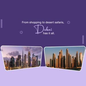 Dubai facebook banner