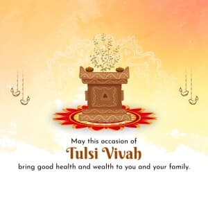 Tulsi Vivah event poster