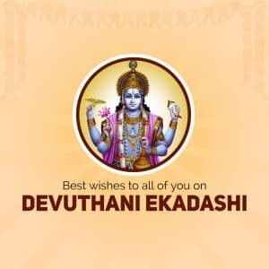 Devutthana Ekadashi graphic