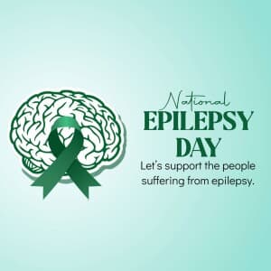 National Epilepsy Day poster