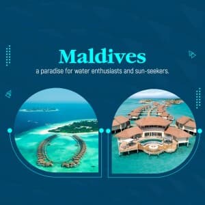 Maldives instagram post