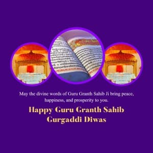 Sri Guru Granth Sahib Gurgaddi Diwas video