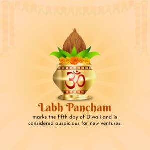 Importance of Labh Pancham facebook banner