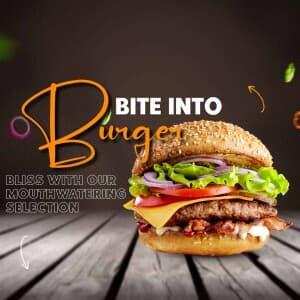 Burger business template