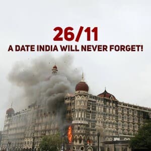 Mumbai Attack Remembrance Day banner