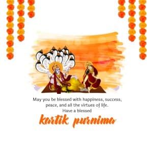 Kartik Purnima event poster