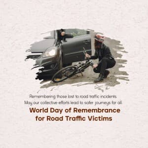 World Day of Remembrance for Road Traffic Victims post