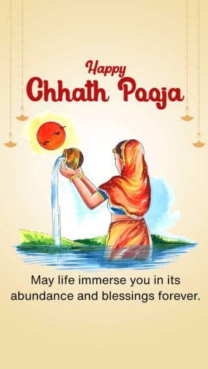 Chhath Puja Insta Story Images post