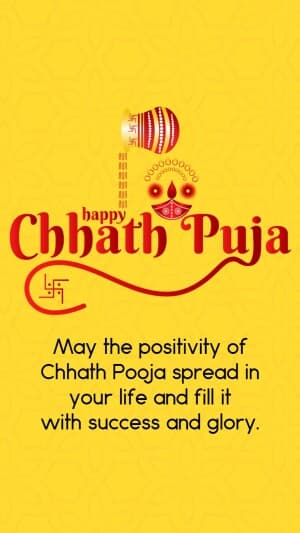 Chhath Puja Insta Story Images poster