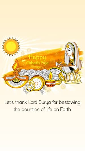 Chhath Puja Insta Story Images image