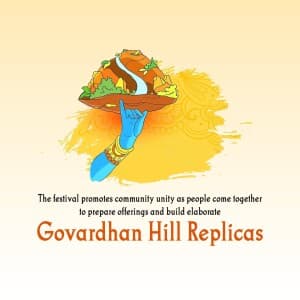 Importance of Govardhan Puja poster