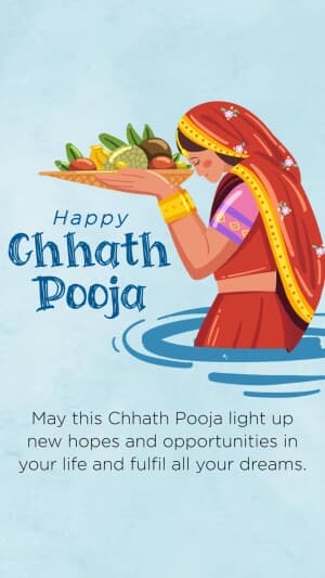 Chhath Puja Insta Story Images facebook banner