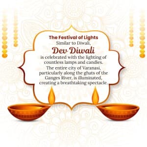 Importance of dev diwali Social Media post