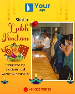 Labh Panchami Wish Templates Instagram banner