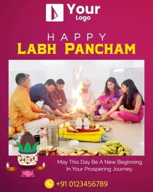 Labh Panchami Wish Templates poster