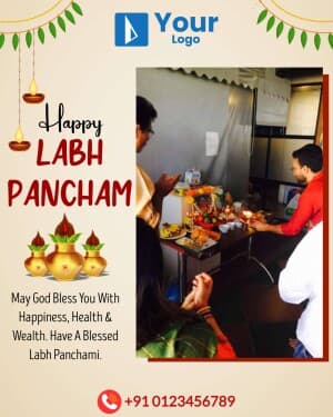 Labh Panchami Wish Templates image