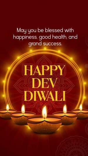 Dev Diwali Insta Story Images banner