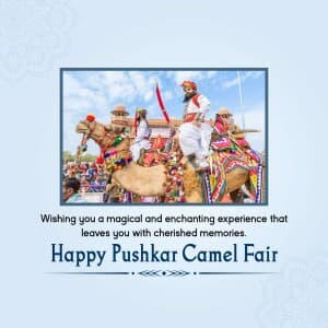 Pushkar Fair flyer