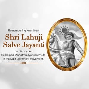 Lahuji Raghoji Salve Jayanti poster