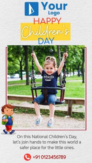 Children's day Template image