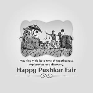 Pushkar Fair event poster