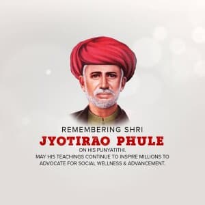 Jyotirao Phule Punyatithi image